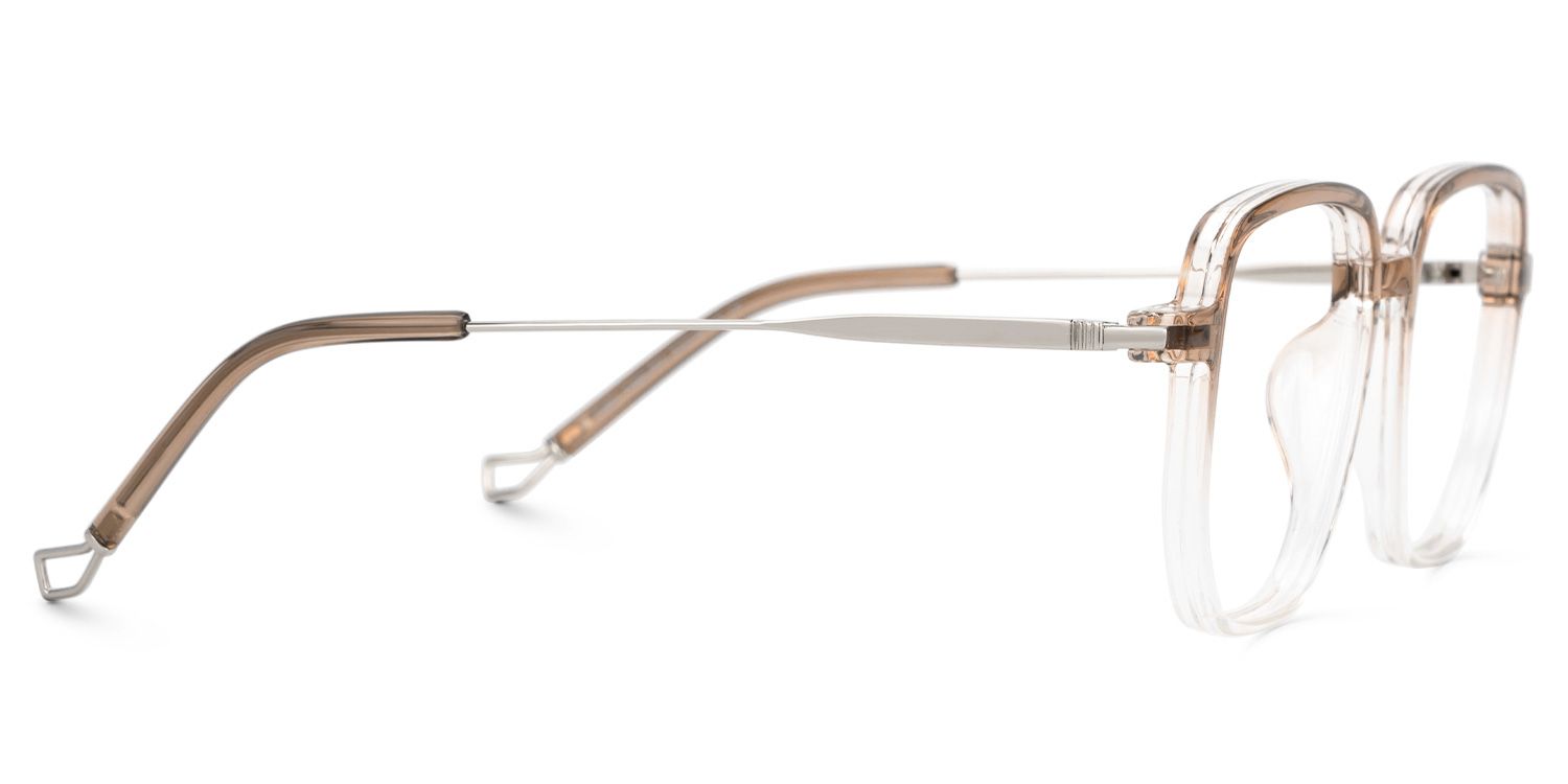 Mandler Square Two-Tone Full-Frame Glasses | Zeelool2