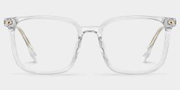 Zoe Square Clear Glasses4