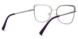 Marlisa Square Purple Glasses3