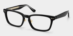 Buzz Black Rectangle Glasses2
