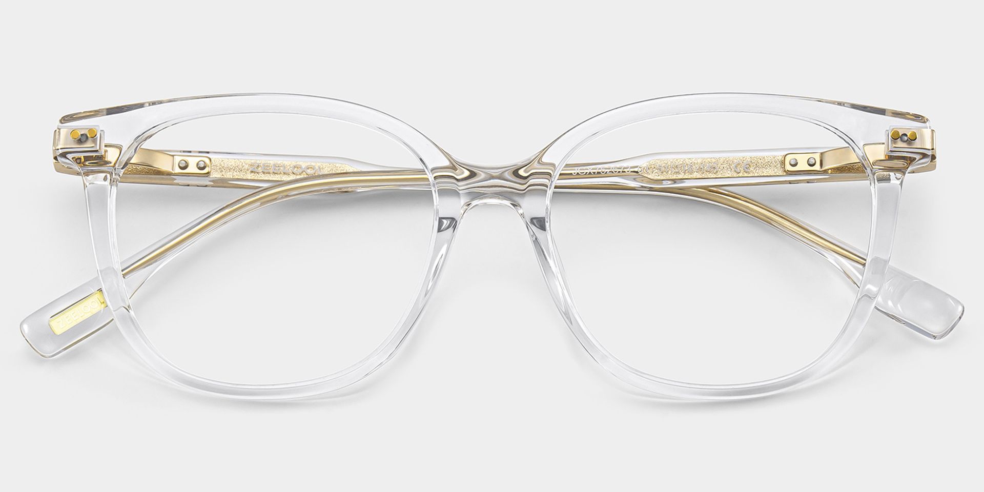 Daisy Clear Round Eyeglass Frames for Women | ZEELOOL2