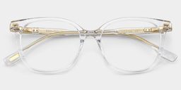 Daisy Round Clear Glasses2