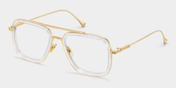 Gifford Aviator Clear Glasses4