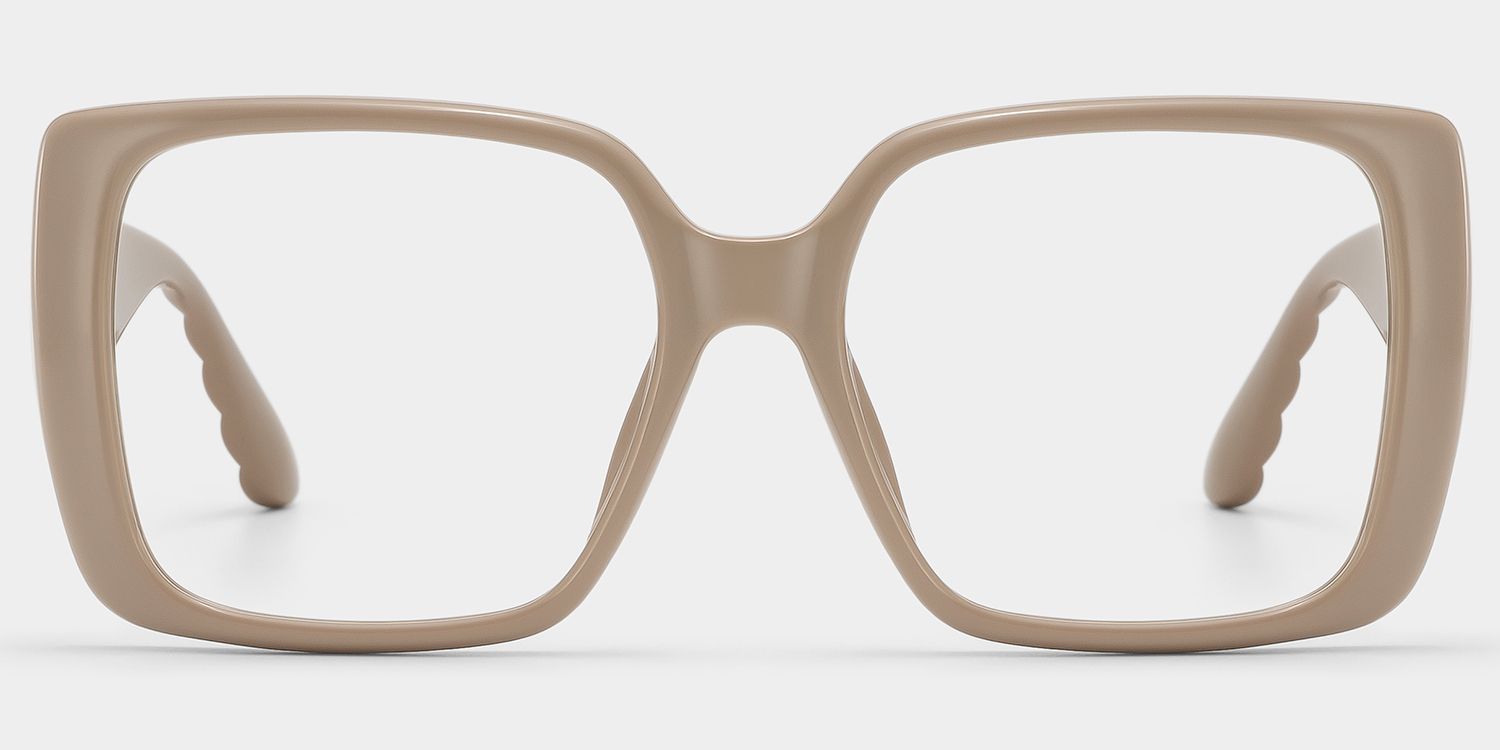マヤ Maya Black Square Frame Glasses for Women | ZEELOOL