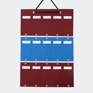 Practical Dark-Red Glasses Hanging Bags1