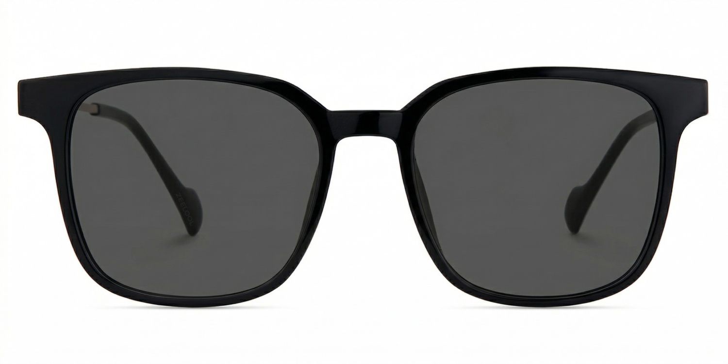 Chloe Black Square Prescription Glasses | Zeelool0