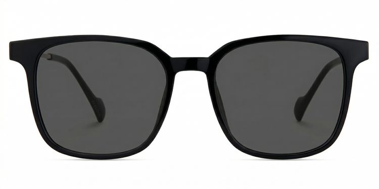 Chloe Square Black Glasses