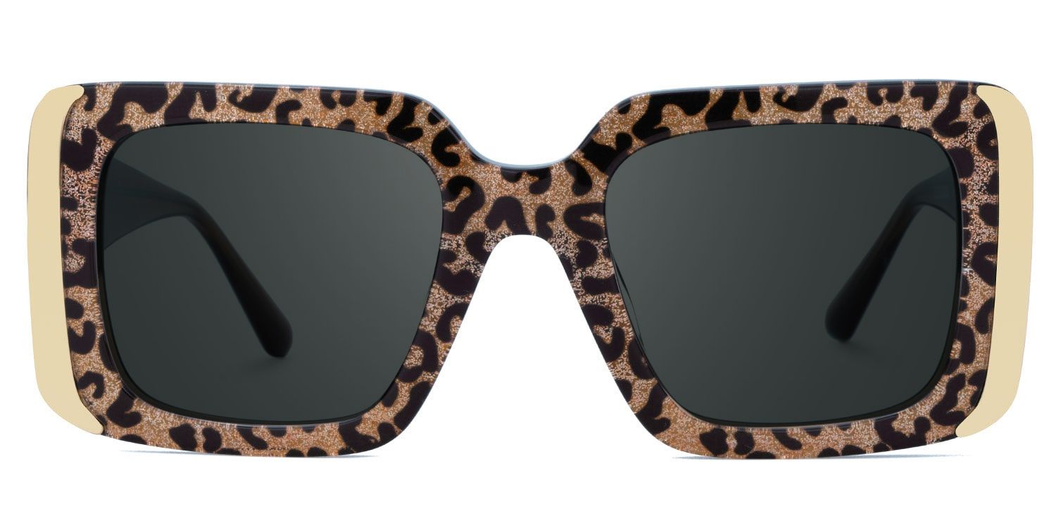 Rectangle Shape Sunglasses Frames- Jesse Acetate Frame Sunglasses0