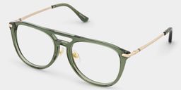 Isabelle Green Aviator Glasses3