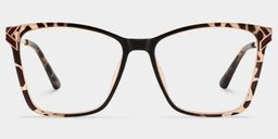 Tricee Square Tortoise Glasses1
