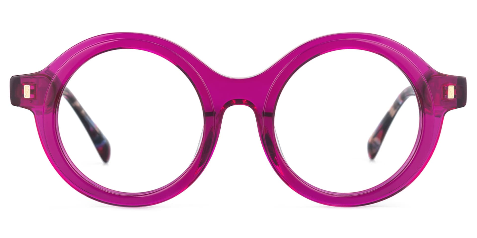 Round Henson Purple Glasses deals -Zeelool Glasses0