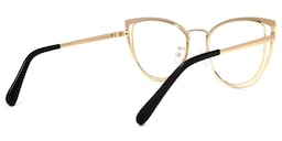 Harvey Cateye Black Glasses3