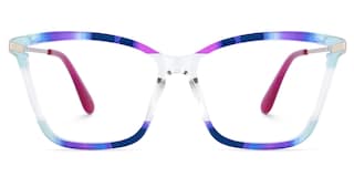 Stephens Cateye Black Glasses1