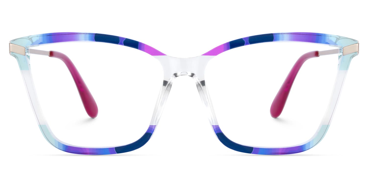 Stephens Cateye Black Glasses1