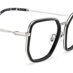 Levi Geometric Black Glasses5