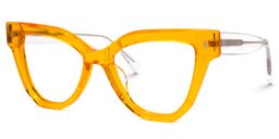 Shaka Cateye Yellow Glasses1