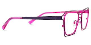 Foday Geometric Purple Glasses4