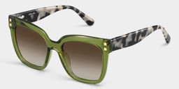 Minguela Square Green Glasses2