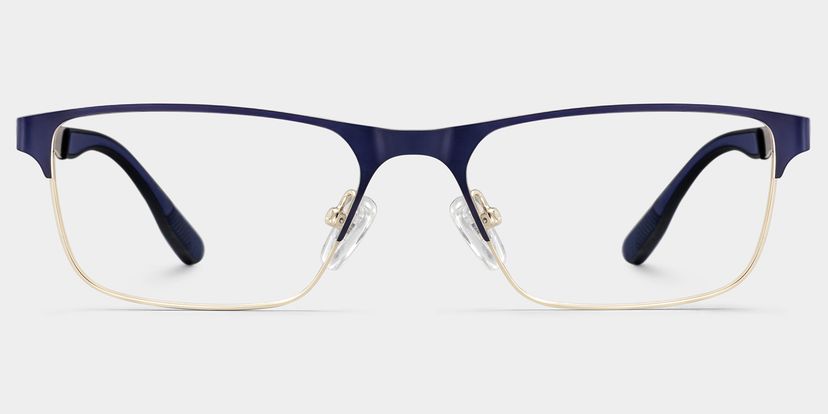 Kellen Blue Browline Glasses