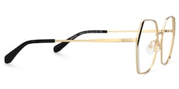 Belen Geometric Black White Glasses3