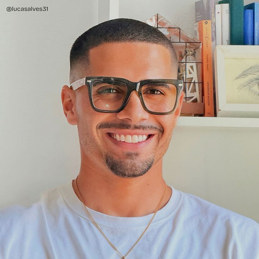 Redina Green Square Glasses