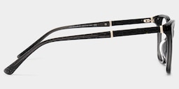 Finnian Square Black Glasses4