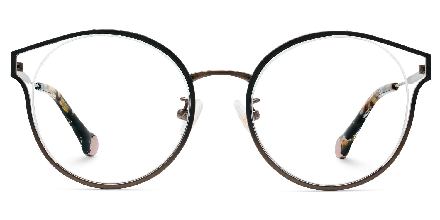 Half Circle Glasses With Adjustable Nose Pads0