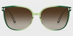 Rodz Green Square Sunglasses0
