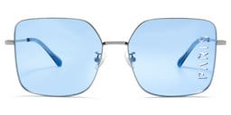Millet Square Blue Sunglasses0