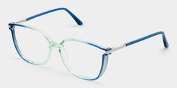 Rodz Square Blue-Green Glasses2