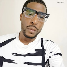 Daniela Rectangle Two-Tone Glasses5