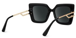 Poutine Square Black Glasses3