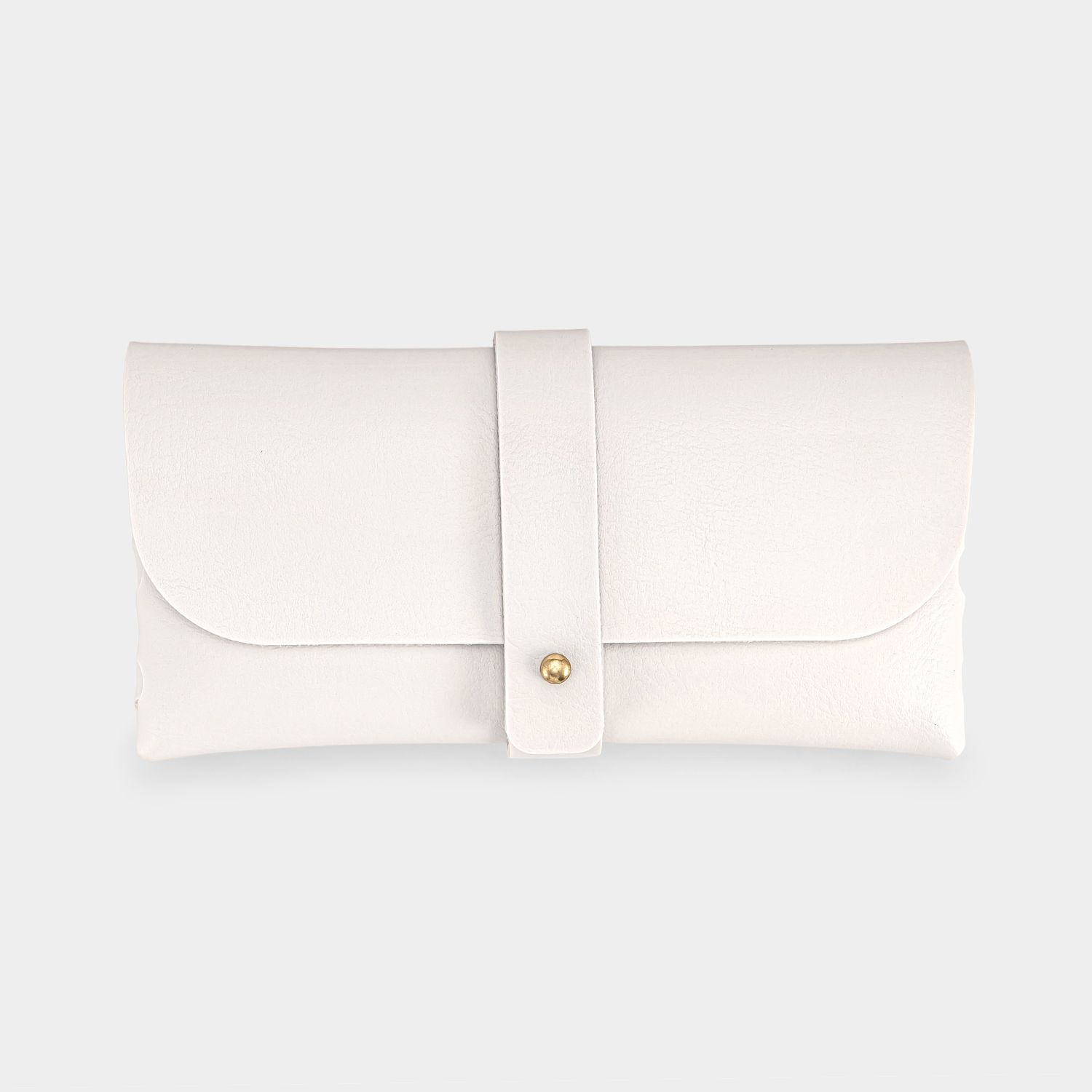 Acc-05 White Man-made Leather Box, Glasses Pocket0