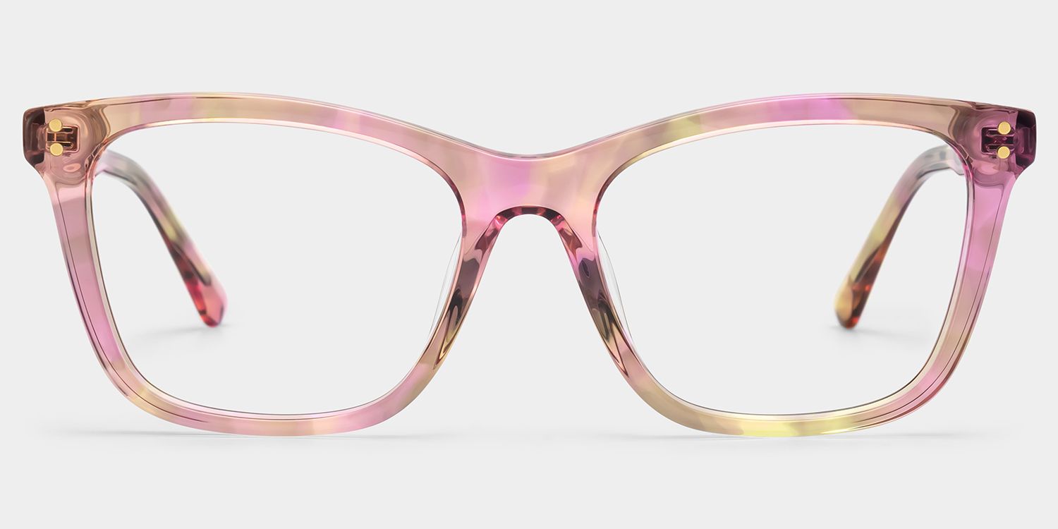 Tyler Tortoise Square Artistic Eyeglass Frames | ZEELOOL