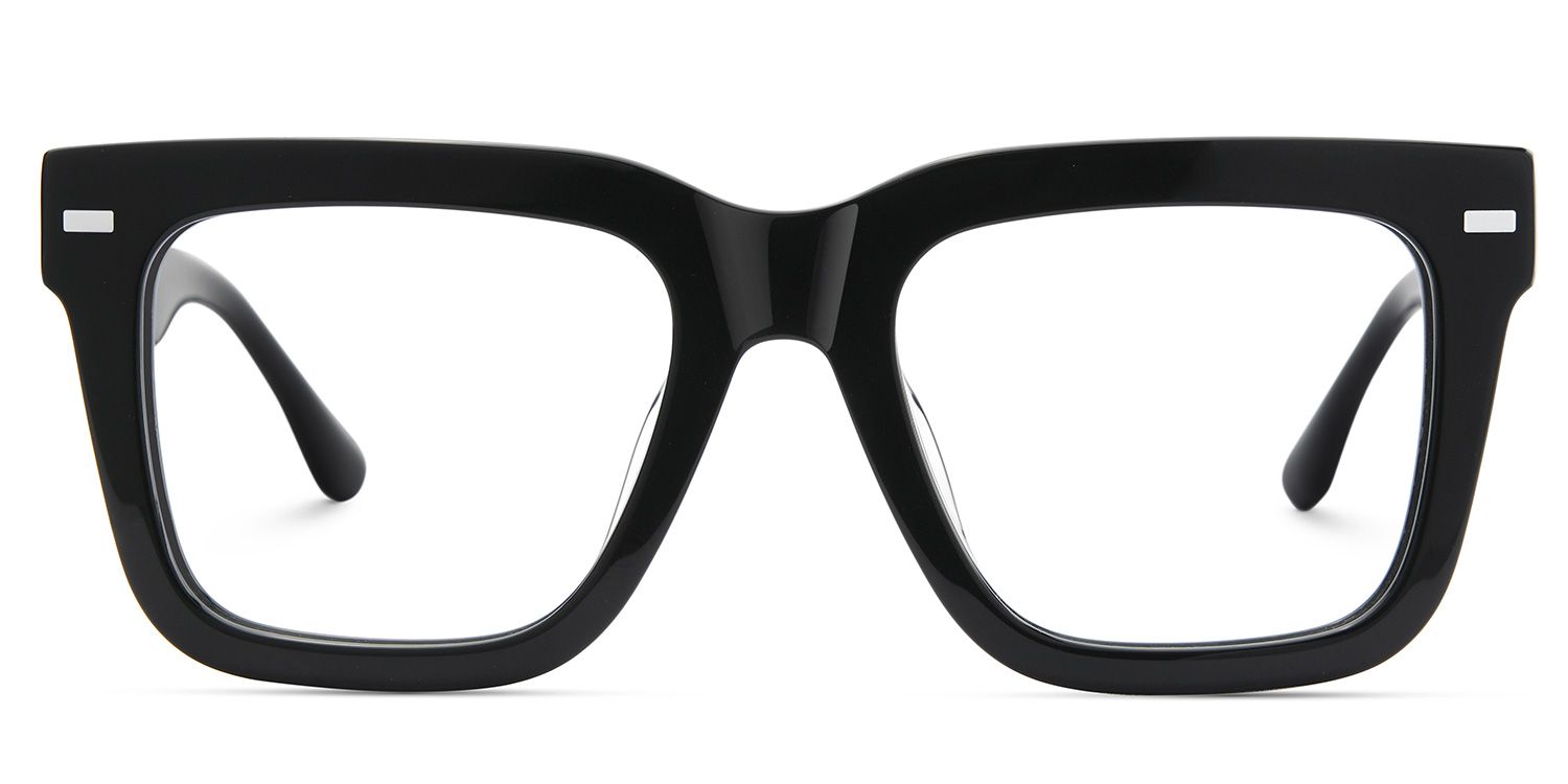 Thick Black Frame Glasses For Men1