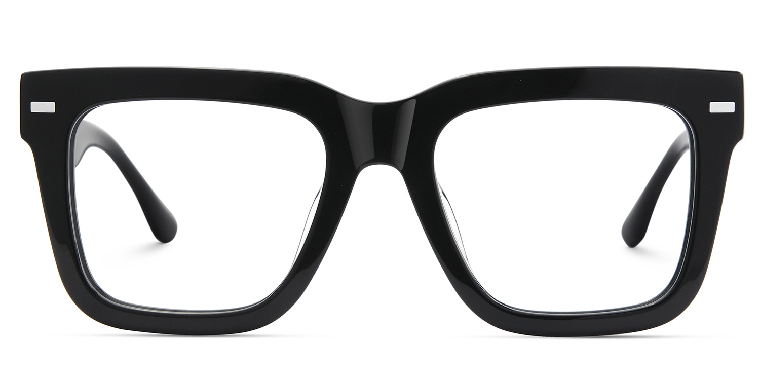 Redina Square Black Glasses