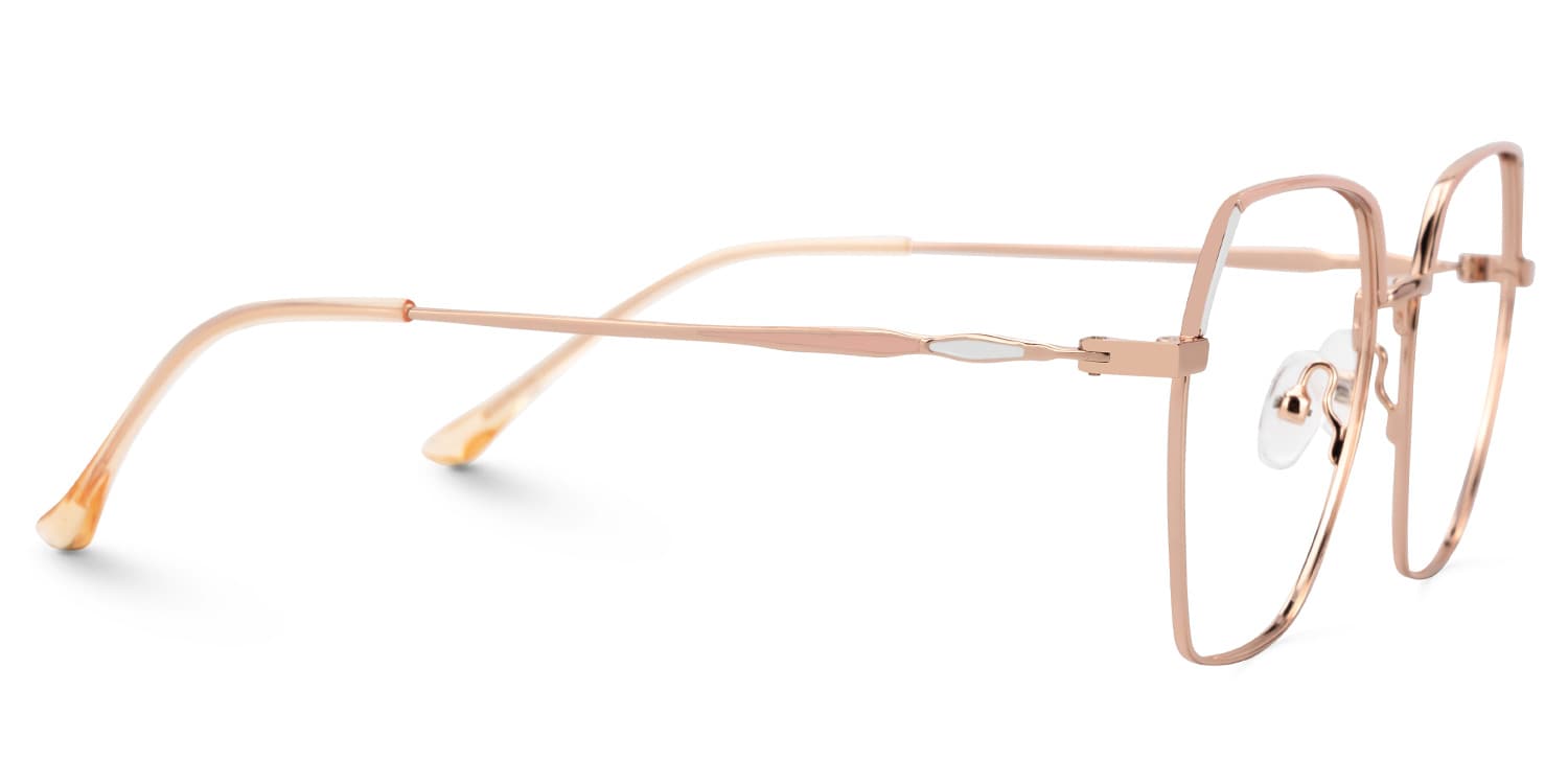 Marlon Geometric Pink Glasses2