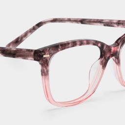 Sawyer Pink Rectangle Glasses5