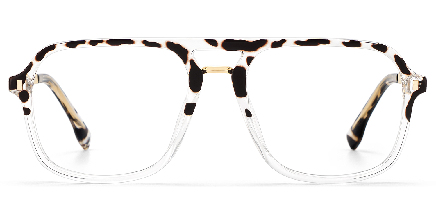 Aviator Kilworth Two-Tone Glasses deals -Zeelool Glasses