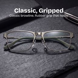 Kellen Silver Browline Glasses0