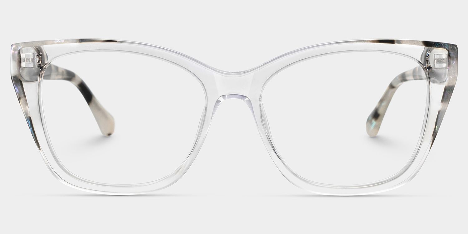 Maple Yellow Butterfly Eyeglasses with Flowers on Them | ZEELOOL
