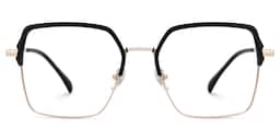 Moses Square Black Glasses0