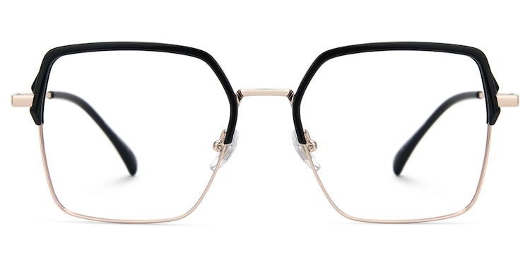Moses Square Black Glasses