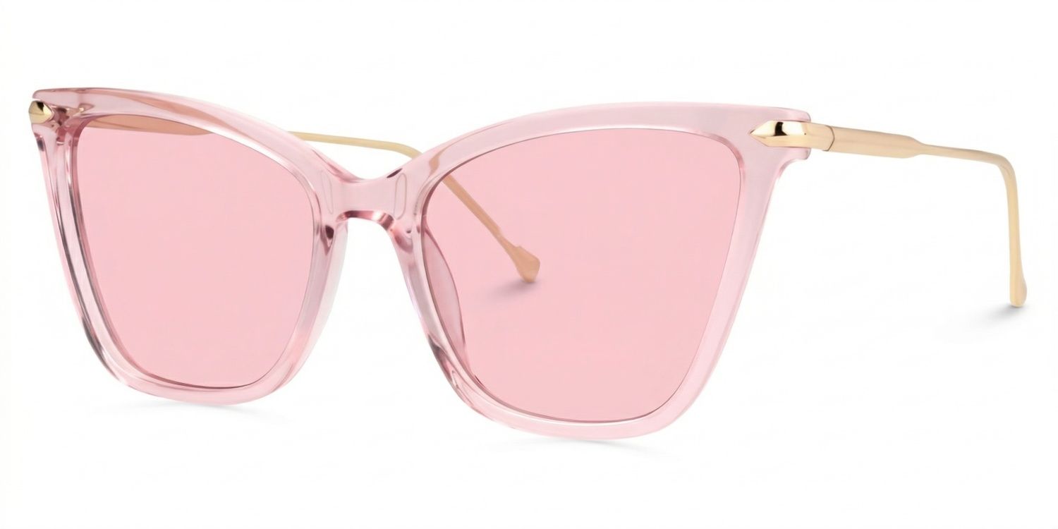 Hilary Butterfly Pink Frame Sunglasses Online Sale | ZEELOOL1