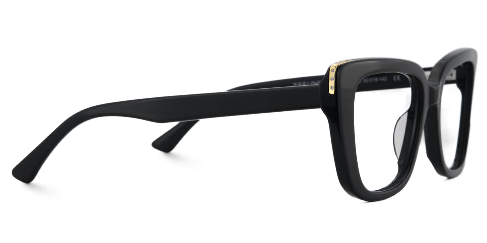 Full Rim Rectangle Frame With Black Color4