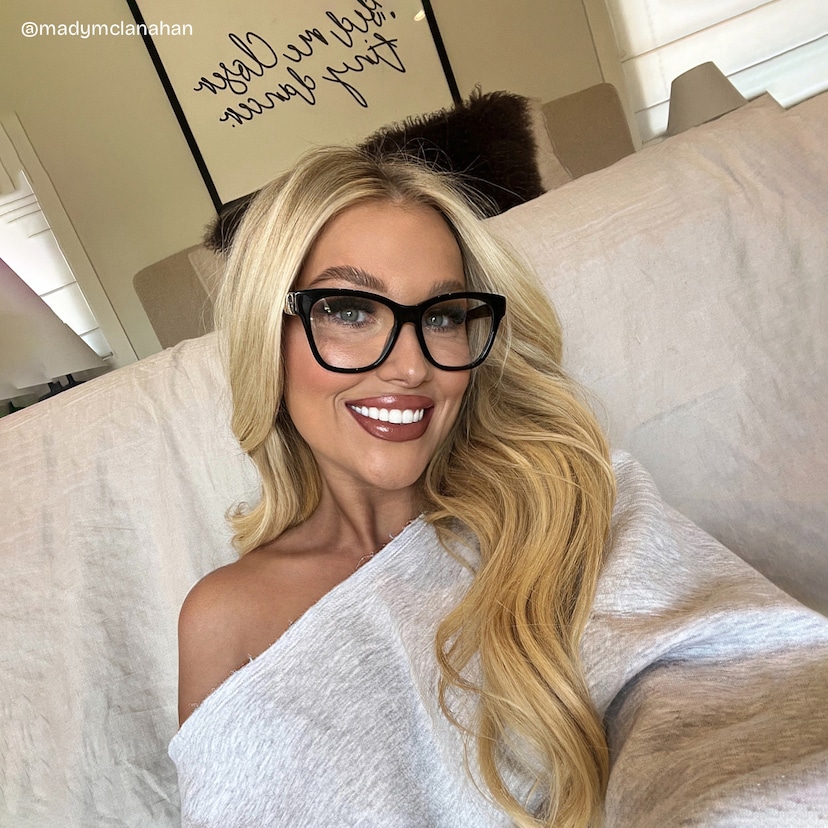 Julian Square Black Glasses