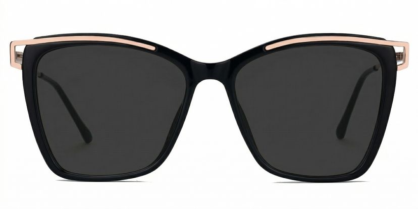 Krystle Square Black Glasses