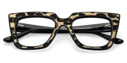 Gipson Leopard Cat eye Glasses1