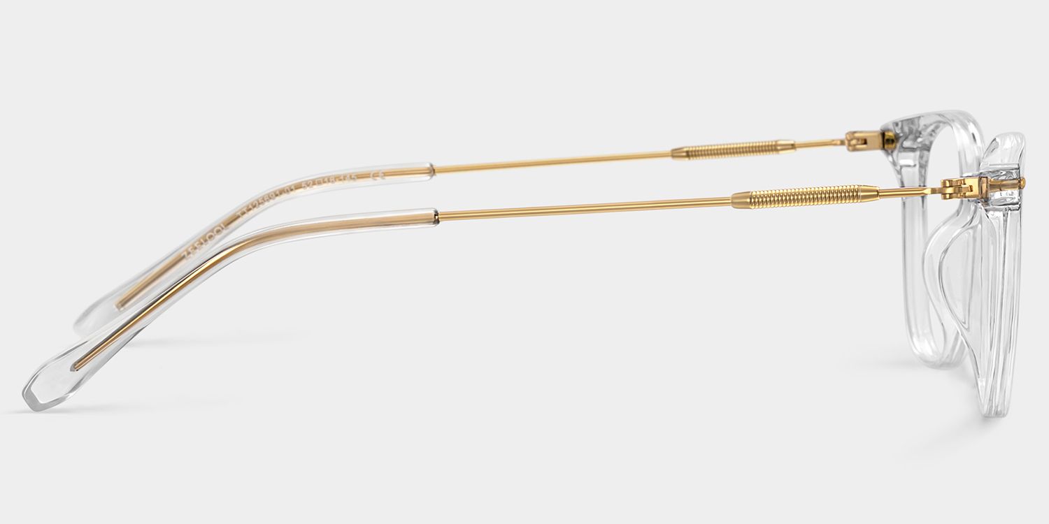 Vilanova Round Clear Glasses | Zeelool Glasses3