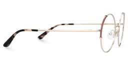 Rindy Round Brown Glasses2